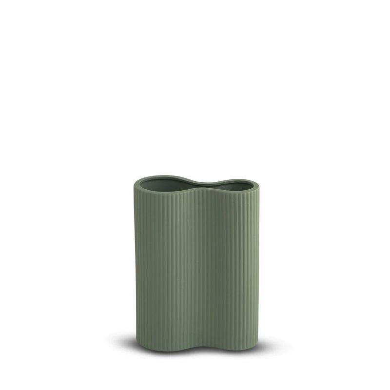 Ribbed Infinity Vase Small / Colours